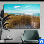 Wechselmotiv Nordseelandschaft Auf Sylt Querformat Produktvorschau mit dem Bild Nordseelandschaft auf Sylt im Format Querformat.