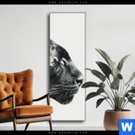 Wechselmotiv Panther Natur Im Schatten Schmal Produktvorschau mit dem Bild Panther - Natur im Schatten im Format Schmal.