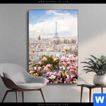 Wechselmotiv Pariser Stadtdaecher Hochformat Produktvorschau mit dem Bild Pariser Stadtdächer im Format Hochformat.