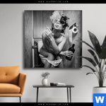 Wechselmotiv Partygirl Quadrat Produktvorschau mit dem Bild Partygirl im Format Quadrat.