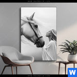 Wechselmotiv Pferd Wildnis Liebe Hochformat Produktvorschau mit dem Bild Pferd - Wildnis Liebe im Format Hochformat.