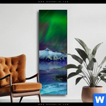 Wechselmotiv Polarlichter Schmal Produktvorschau mit dem Bild Polarlichter im Format Schmal.