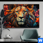 Wechselmotiv Pop Art Leo Querformat Produktvorschau mit dem Bild Pop Art Leo im Format Querformat.