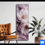 Wechselmotiv Romantische Pfingstrosen Schmal Produktvorschau mit dem Bild Romantische Pfingstrosen im Format Schmal.