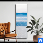 Wechselmotiv Salzsee In Bolivien Schmal Produktvorschau mit dem Bild Salzsee in Bolivien im Format Schmal.