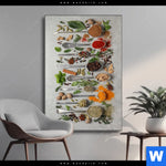 Wechselmotiv Silberloeffel Mit Gewuerzen Hochformat Produktvorschau mit dem Bild Silberlöffel mit Gewürzen im Format Hochformat.