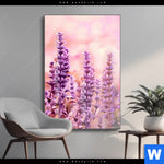Wechselmotiv Sommeridylle Mit Lavendel Hochformat Produktvorschau mit dem Bild Sommeridylle mit Lavendel im Format Hochformat.