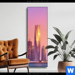 Wechselmotiv Sonnenaufgang In Dubai Schmal Produktvorschau mit dem Bild Sonnenaufgang in Dubai im Format Schmal.