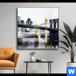 Wechselmotiv Stadt Der Goldenen Traeume Quadrat Produktvorschau mit dem Bild Stadt der goldenen Träume im Format Quadrat.