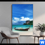 Wechselmotiv Strand In Thailand Hochformat Produktvorschau mit dem Bild Strand in Thailand im Format Hochformat.