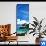 Wechselmotiv Strand In Thailand Schmal Produktvorschau mit dem Bild Strand in Thailand im Format Schmal.
