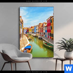 Wechselmotiv Strassen Von Venedig Hochformat Produktvorschau mit dem Bild Straßen von Venedig im Format Hochformat.
