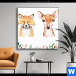 Wechselmotiv Tiere Des Waldes Quadrat Produktvorschau mit dem Bild Tiere des Waldes im Format Quadrat.