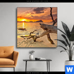 Wechselmotiv Traumhafte Meereskulisse Quadrat Produktvorschau mit dem Bild Traumhafte Meereskulisse im Format Quadrat.