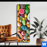 Wechselmotiv Tropische Fruechte Schmal Produktvorschau mit dem Bild Tropische Früchte im Format Schmal.