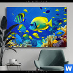 Wechselmotiv Tropische Unterwasserwelt Querformat Produktvorschau mit dem Bild Tropische Unterwasserwelt im Format Querformat.