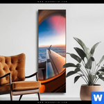 Wechselmotiv Ueber Den Wolken Schmal Produktvorschau mit dem Bild Über den Wolken im Format Schmal.