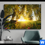 Wechselmotiv Unberuehrte Natur Querformat Produktvorschau mit dem Bild Unberührte Natur im Format Querformat.