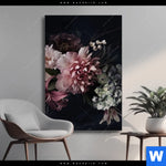 Wechselmotiv Vintage Blumen Hochformat Produktvorschau mit dem Bild Vintage Blumen im Format Hochformat.
