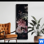 Wechselmotiv Vintage Blumen Schmal Produktvorschau mit dem Bild Vintage Blumen im Format Schmal.