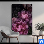 Wechselmotiv Vintage Pfingstrosen Hochformat Produktvorschau mit dem Bild Vintage Pfingstrosen im Format Hochformat.