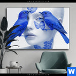 Wechselmotiv Vogelfreunde Querformat Produktvorschau mit dem Bild Vogelfreunde im Format Querformat.