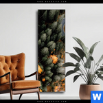 Wechselmotiv Wald Strasse Von Oben Schmal Produktvorschau mit dem Bild Wald & Straße von oben im Format Schmal.