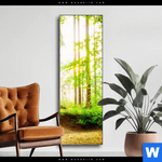Wechselmotiv Waldpanorama Schmal Produktvorschau mit dem Bild Waldpanorama im Format Schmal.