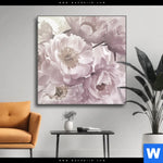 Wechselmotiv Zarte Blumen Quadrat Produktvorschau mit dem Bild Zarte Blumen im Format Quadrat.