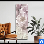 Wechselmotiv Zarte Blumen Schmal Produktvorschau mit dem Bild Zarte Blumen im Format Schmal.