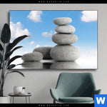 Wechselmotiv Zen Spa Steine Querformat Produktvorschau mit dem Bild Zen Spa Steine im Format Querformat.