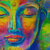 Canvalight® Leuchtbild Bunter Buddha No.2 Hochformat Zoom wandbild.com