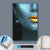 Canvalight® Leuchtbild  Blue Skin  Hochformat Material wandbild.com