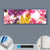 Canvalight® Leuchtbild  Blumen Collage No.2  Panorama Material wandbild.com