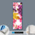 Canvalight® Leuchtbild  Blumen Collage No.2  Panoramahochformat Material wandbild.com