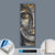 Canvalight® Leuchtbild  Buddha & Bambus Schwarz  Panoramahochformat Material wandbild.com