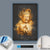 Canvalight® Leuchtbild  Buddha Golden Splash  Hochformat Material wandbild.com