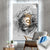 Canvalight® Leuchtbild Buddha - Grunge-Stil Hochformat Produktfoto wandbild.com