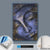 Canvalight® Leuchtbild  Buddha in Gold & Blau  Hochformat Material wandbild.com