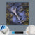 Canvalight® Leuchtbild  Buddha in Gold & Blau  Quadrat Material wandbild.com