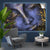 Canvalight® Leuchtbild Buddha in Gold & Blau Querformat Produktfoto wandbild.com