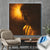 Canvalight® Leuchtbild Buddha - Licht der Weisheit Quadrat Produktfoto wandbild.com
