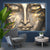 Canvalight® Leuchtbild Buddha Silber & Gold Querformat Produktfoto wandbild.com