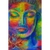 Canvalight® Leuchtbild Bunter Buddha No.2 Hochformat Motive wandbild.com