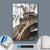 Canvalight® Leuchtbild  Eifelturm Shabby Stil  Hochformat Material wandbild.com