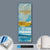 Canvalight® Leuchtbild  Ein Tag am Meer  Panoramahochformat Material wandbild.com