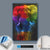 Canvalight® Leuchtbild  Elefant Pop Art No.2  Hochformat Material wandbild.com
