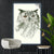 Canvalight® Leuchtbild Eule & Wald No.1 Hochformat Produktfoto wandbild.com