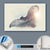 Canvalight® Leuchtbild  Eule & Wald No.2  Querformat Material wandbild.com