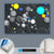 Canvalight® Leuchtbild  Fluid Art - Bubbless No.1  Querformat Material wandbild.com